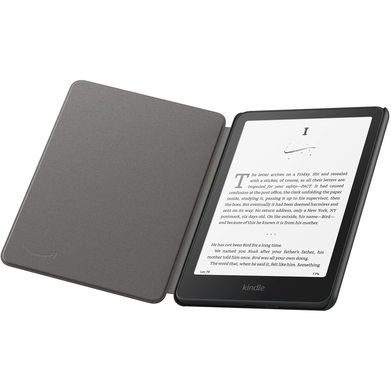 Kindle Paperwhite 12th Gen Fabric Cover (Black) - Image 5