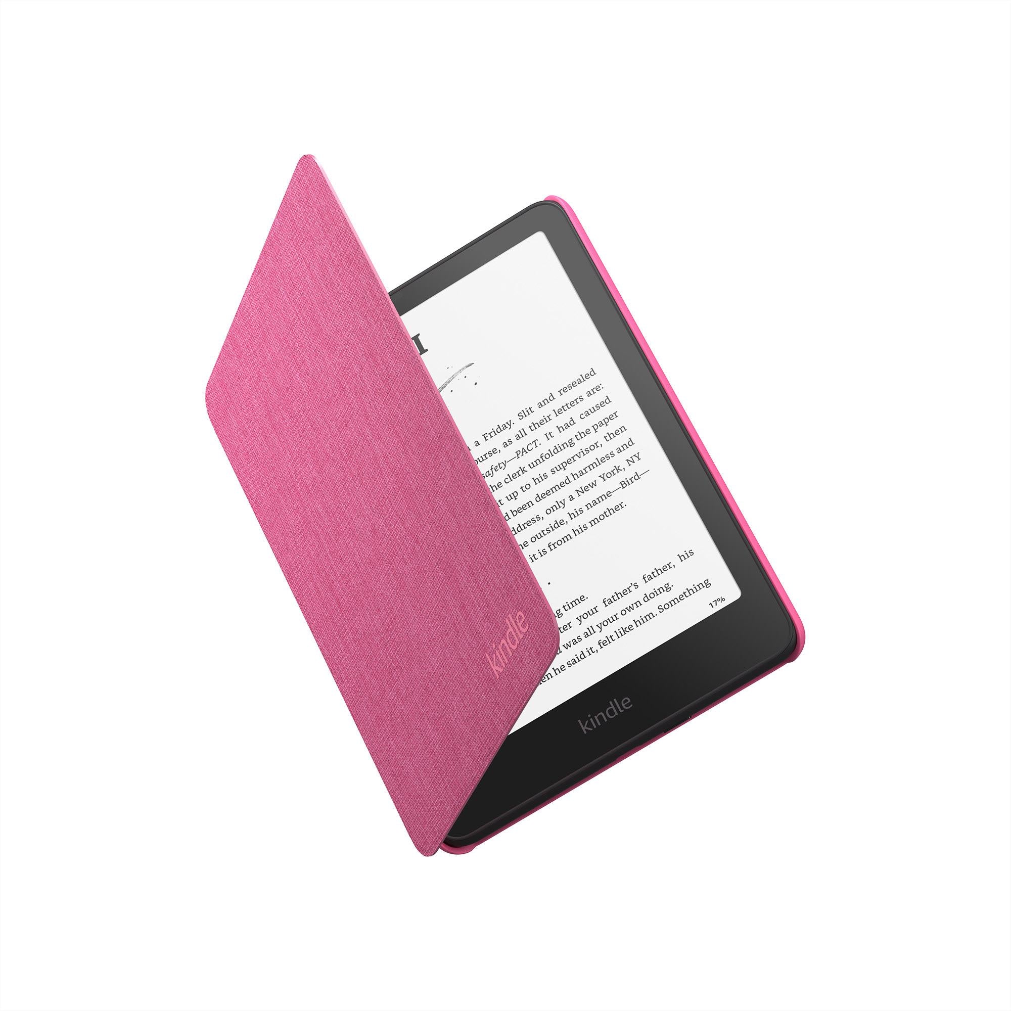 Kindle Paperwhite 12th Gen Fabric Cover (Raspberry) - Image 4