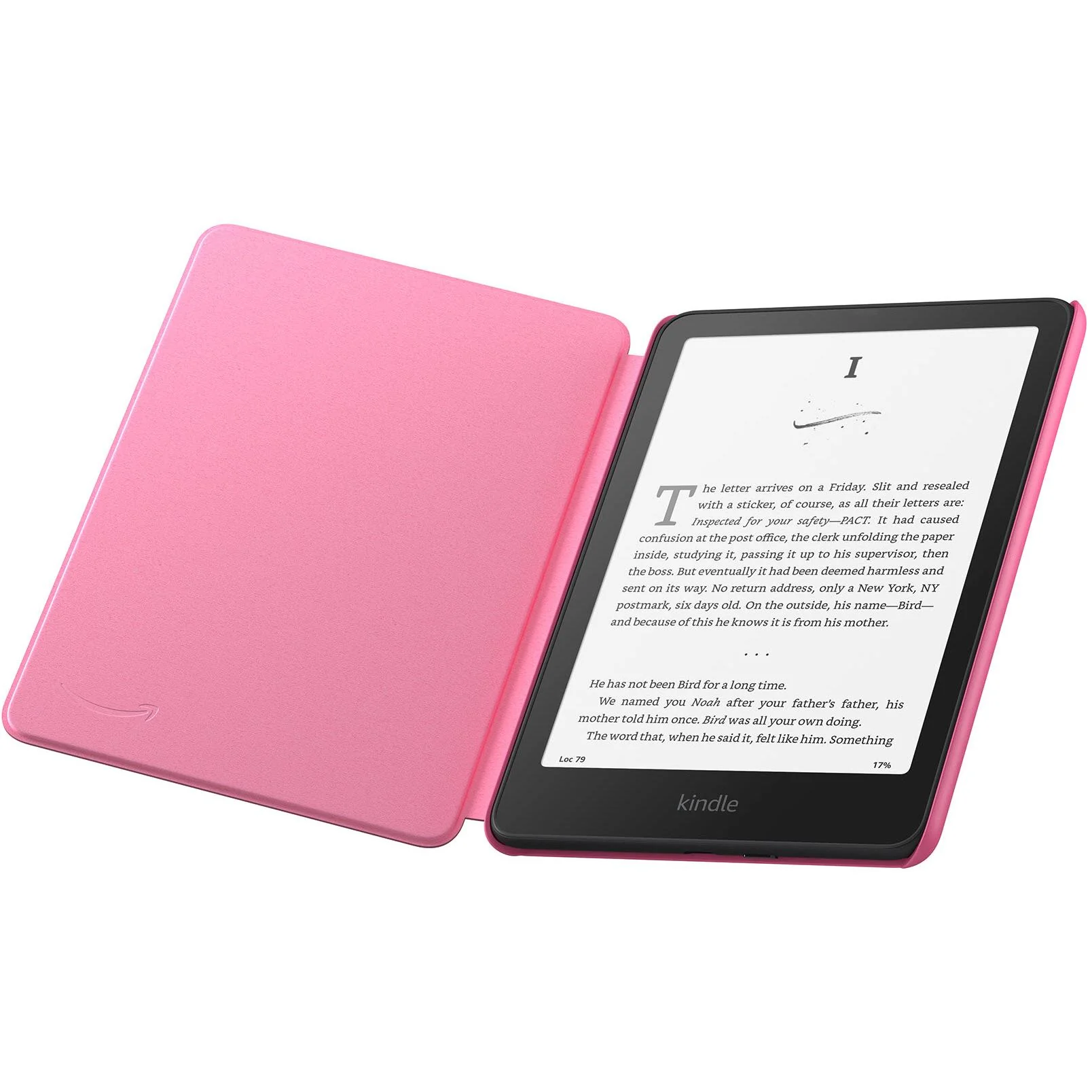 Kindle Paperwhite 12th Gen Fabric Cover (Raspberry) - Image 5