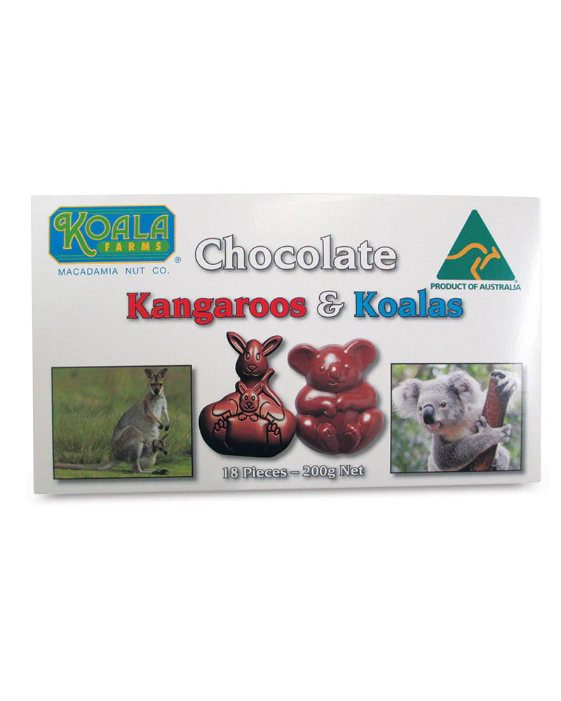 Koala Farm Kangaroo &amp; Koala Chocolates Box 200g