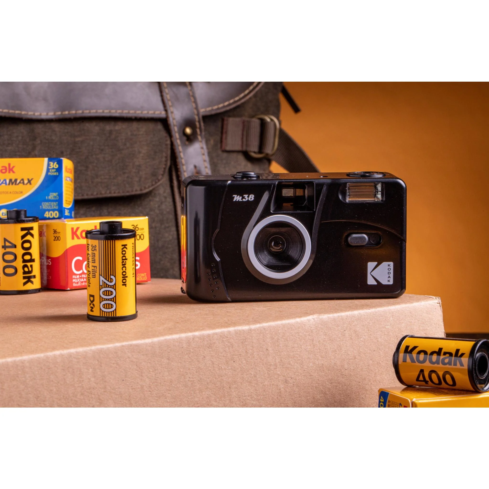 Kodak M38 Reusable 35mm Film Camera with Flash (Starry Black) - Image 7
