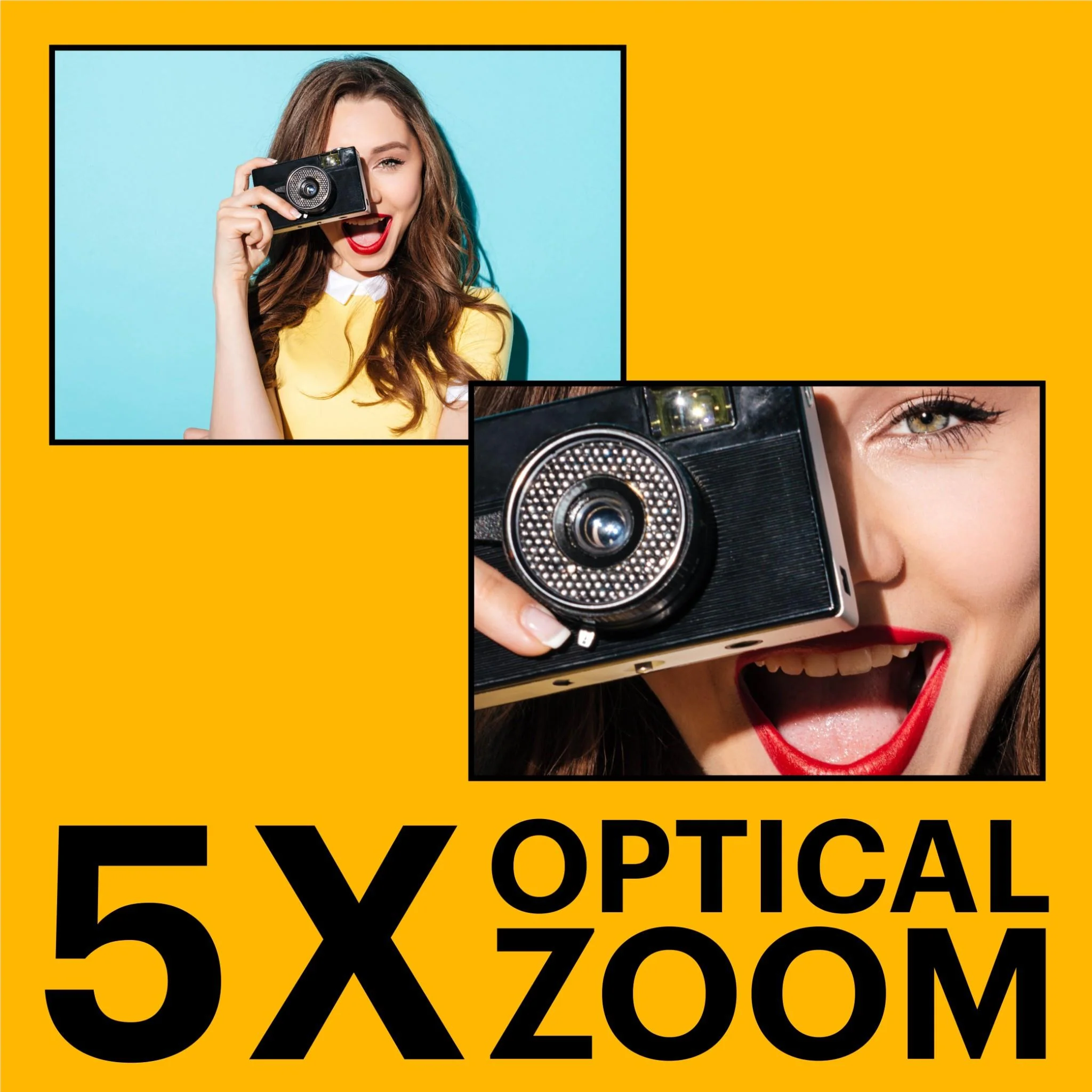 Kodak Pixpro FZ55 Digital Compact Camera (Black) - Image 3