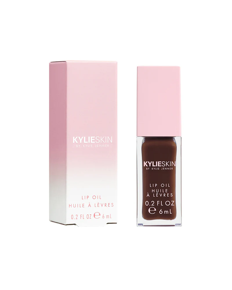 KYLIE SKIN Lip Oil - Chocolate Cookie 6ml - Image 2