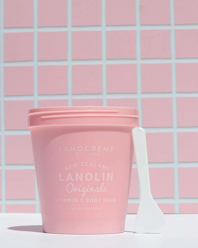 Lanocreme-Lanolin Originals Vitamin E Body Balm 195g - Image 2