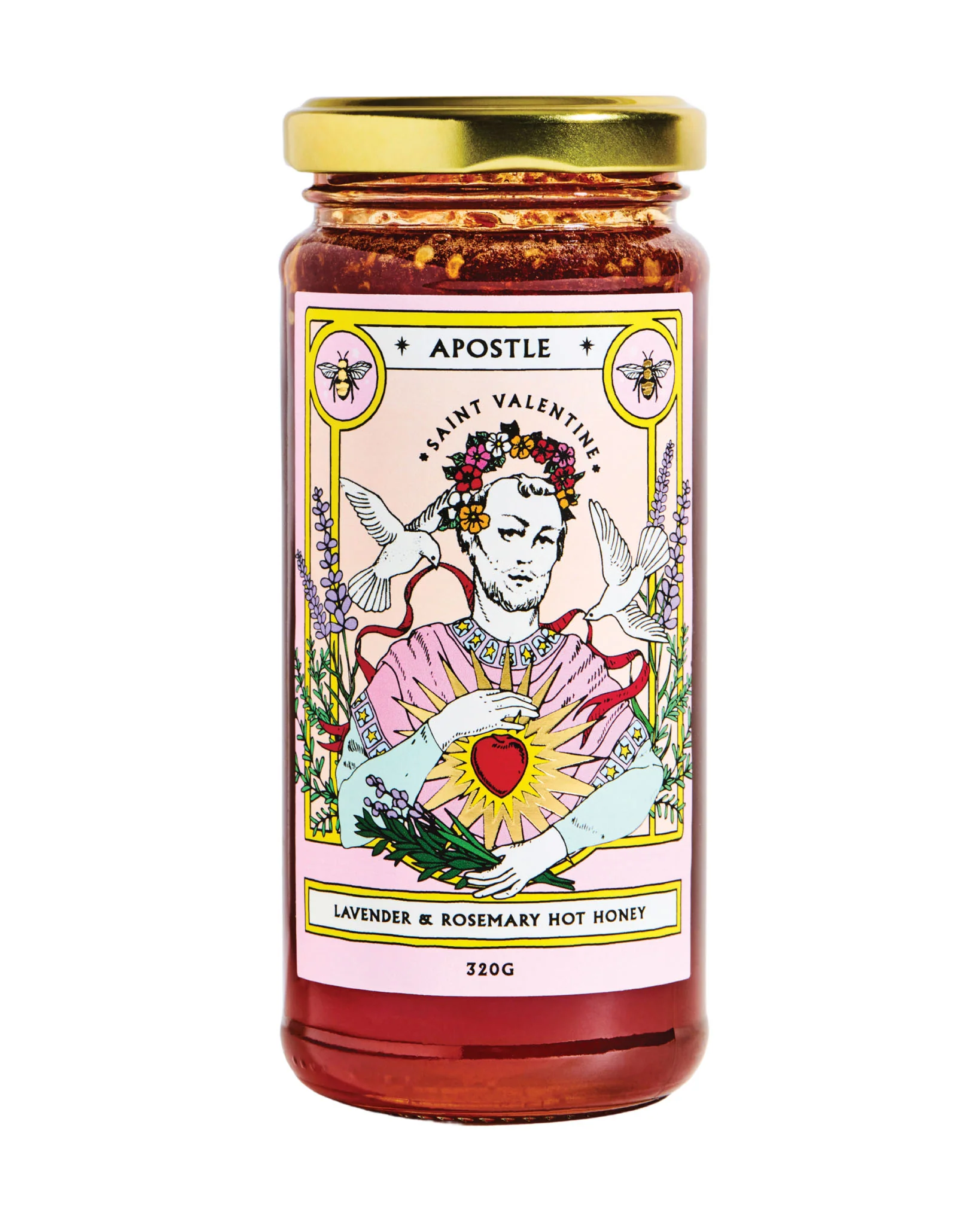 Lavender &rosemary Hot Honey 320g