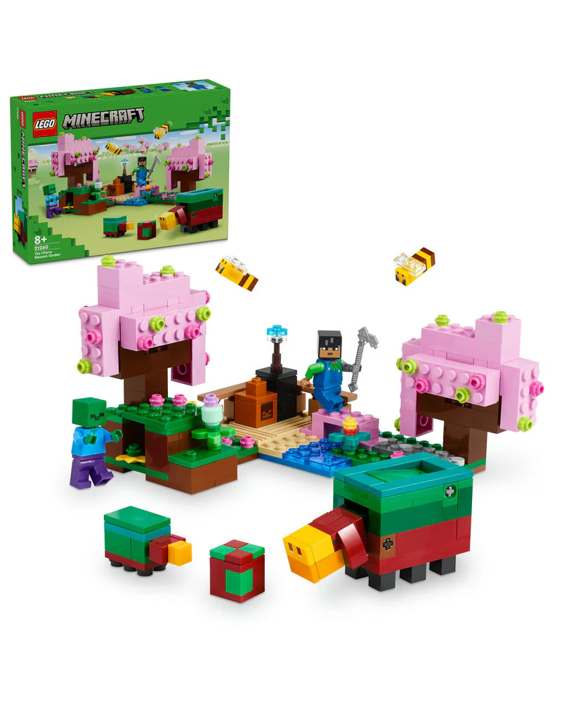 LEGO® Minecraft® The Cherry Blossom Garden Toy 21260 - Image 2