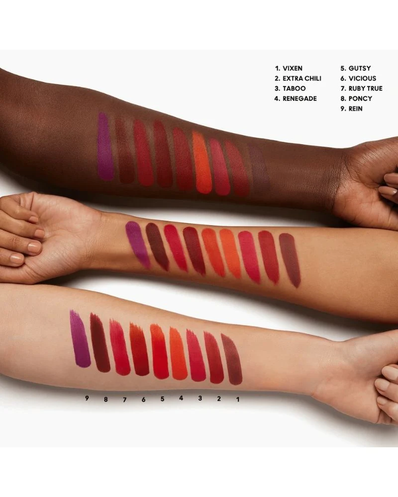 MAC LOCKED KISS 24HR LIPSTICK EXTRA CHILI - Image 3
