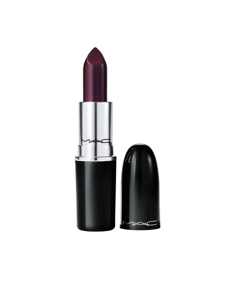 MAC LUSTREGLASS LIPSTICK SUCCUMB TO PLUM