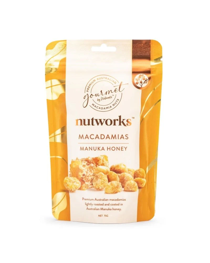 Nutworks Manuka Honey Macadamias 75g