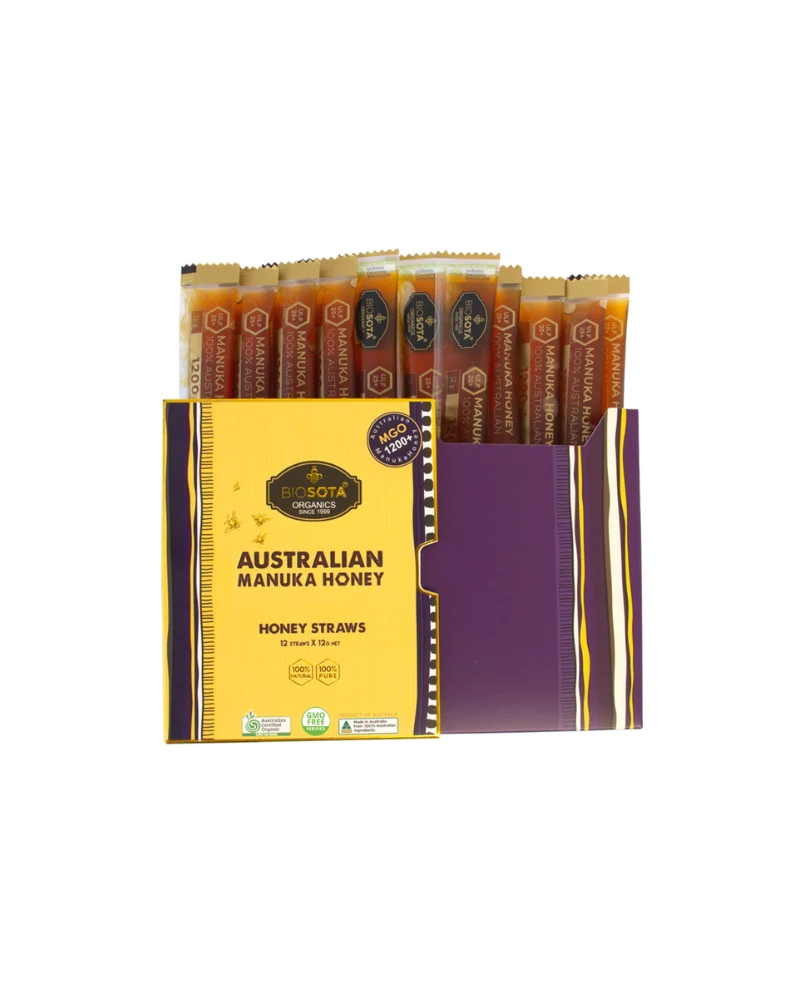 Manuka Straws Mgo 1200+ 12 Gift Box - Image 2
