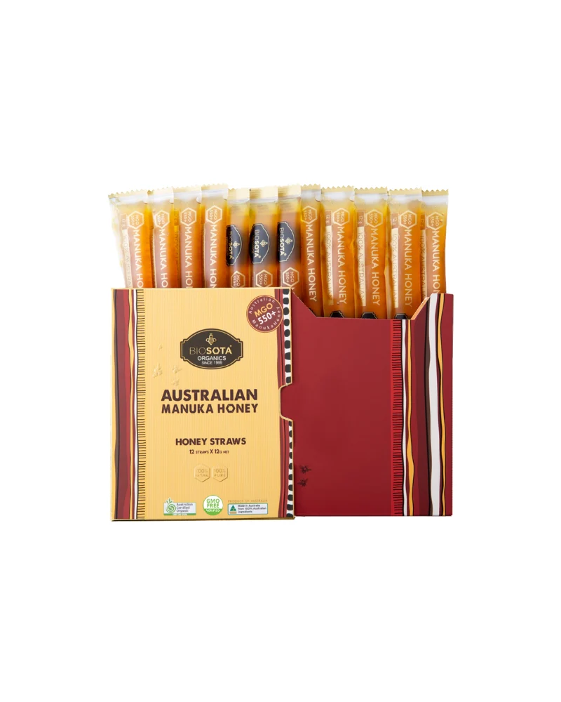Manuka Straws Mgo 550+ 12 Gift Box - Image 2