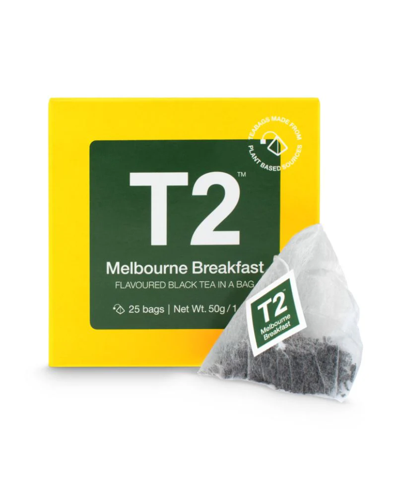 Melbourne Breakfast Tea Bag Cube 25 pack 50g