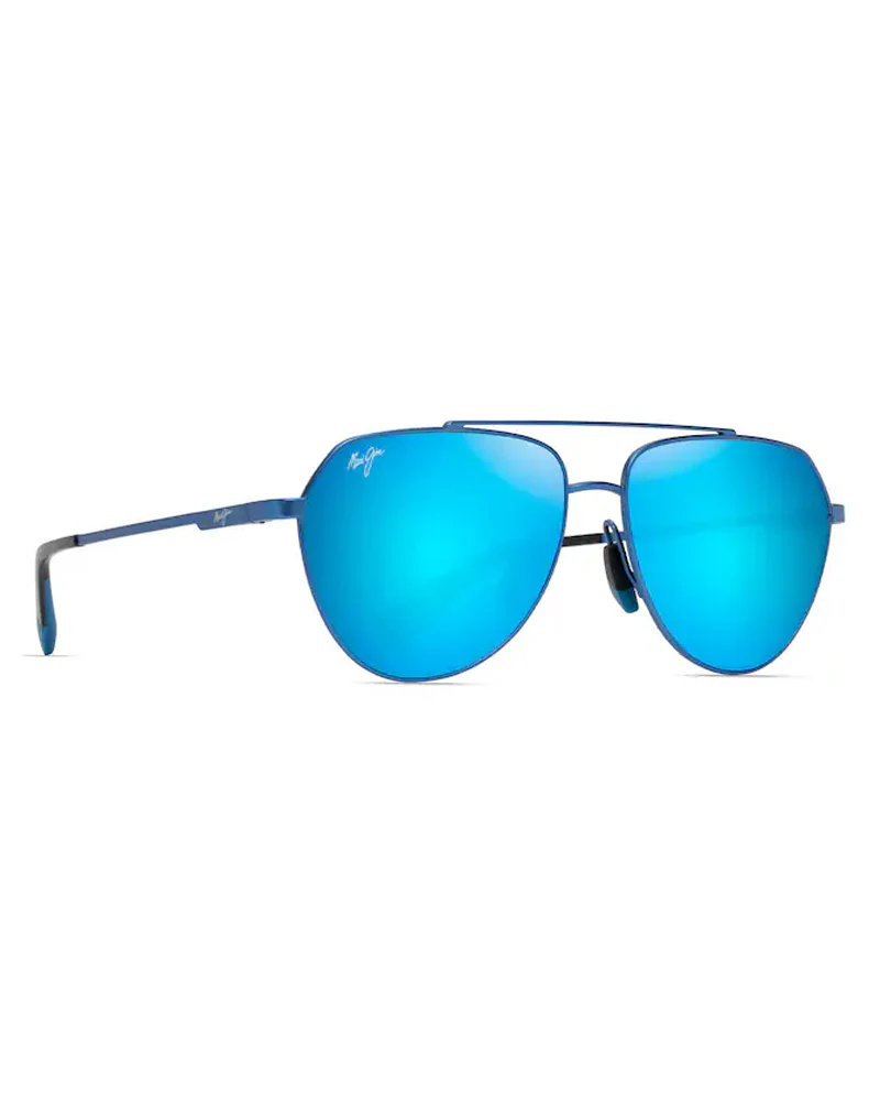 MAUI JIM WAIWAI BLUE HAWAII MATTE TRANS BLUE SUNGLASSES - Image 3