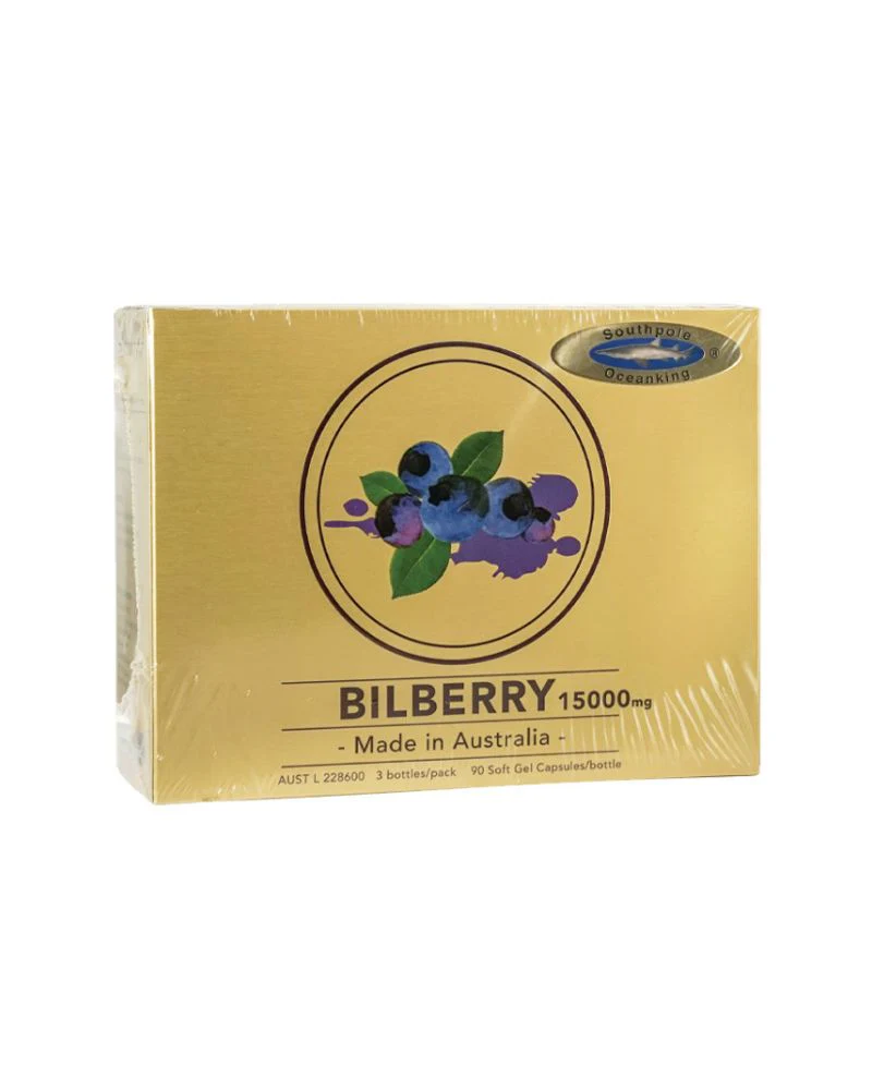 Ok Bilberry 15000mg 90 Capsules 3 Pack - Image 3