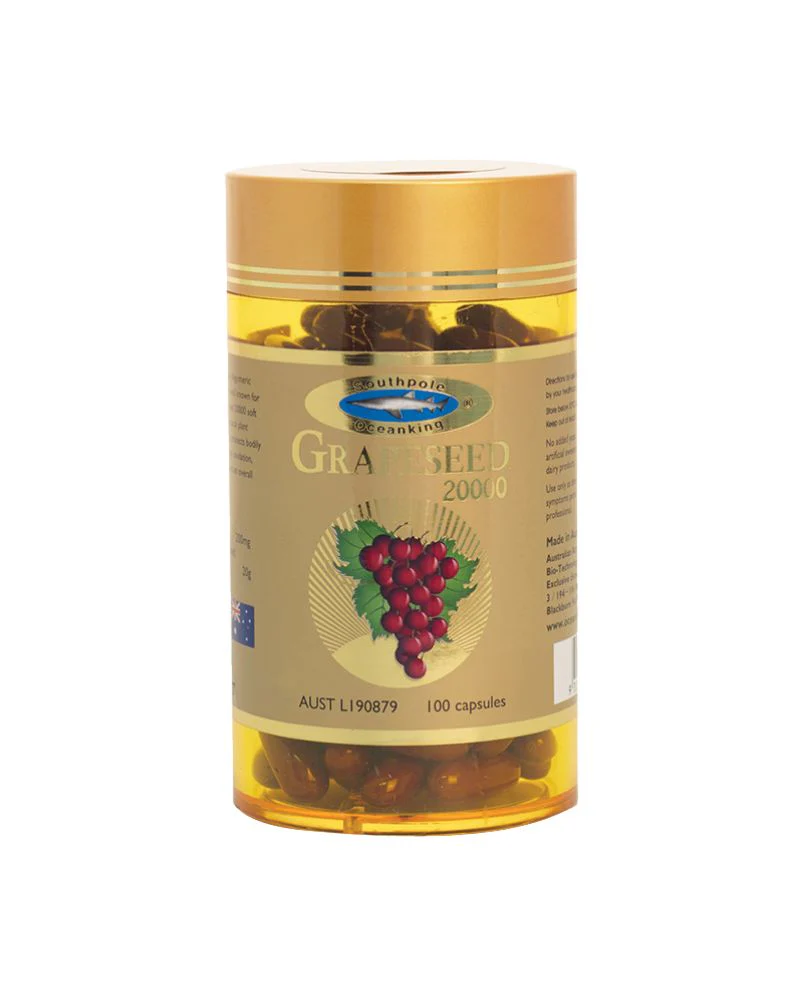 Ok Grapeseed 20g 100 Capsules 3 Pack - Image 2
