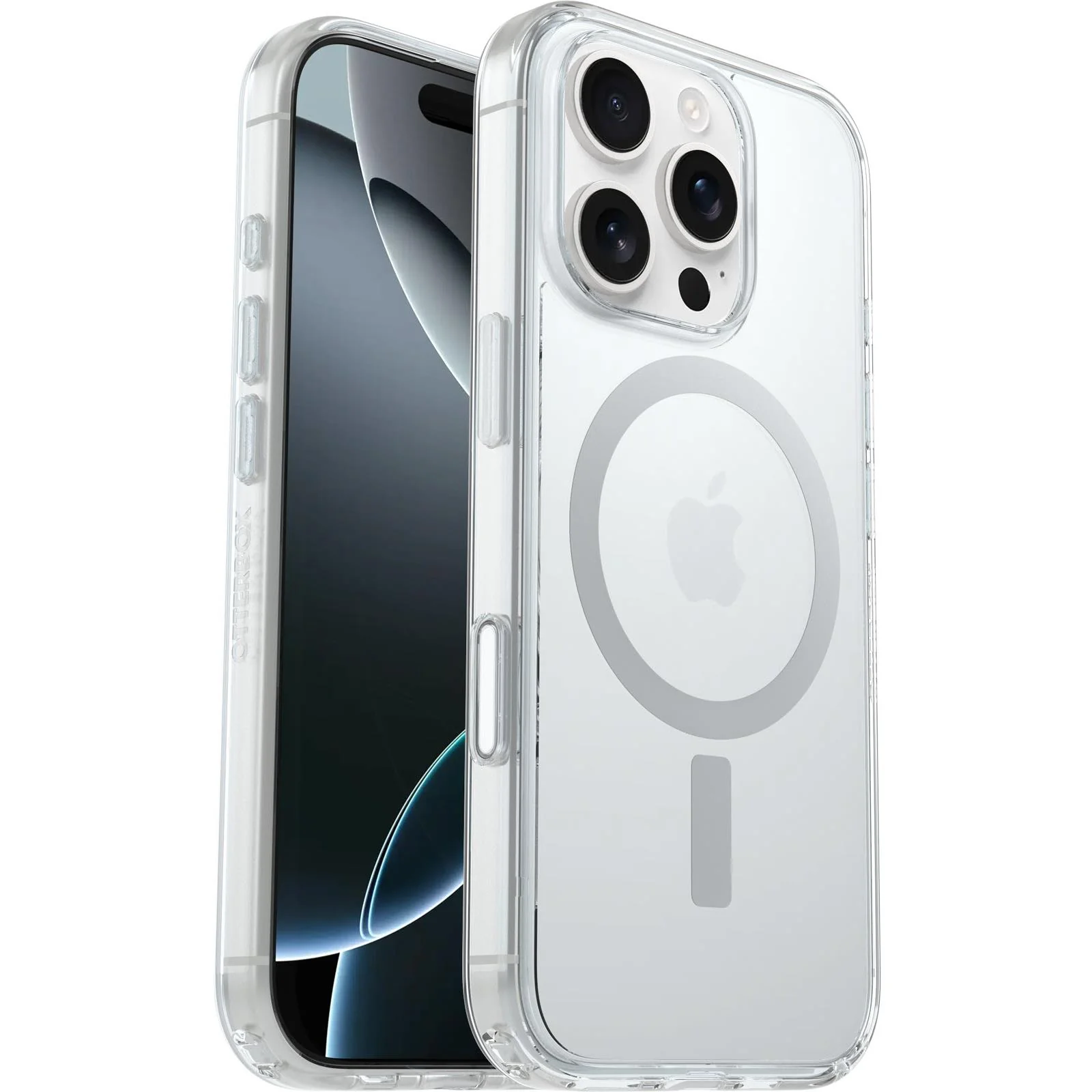 OtterBox Symmetry MagSafe Case with Camera Control for iPhone 16 Pro (Clear) - Image 4