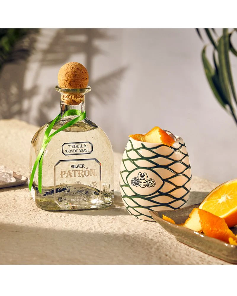 Patron Silver Tequila 1L - Image 2