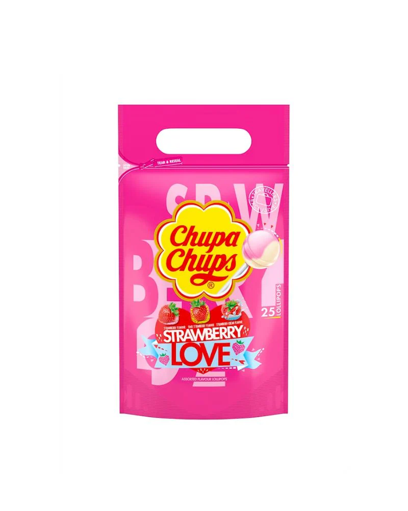 Pouch Bag Strawberry Love 300g