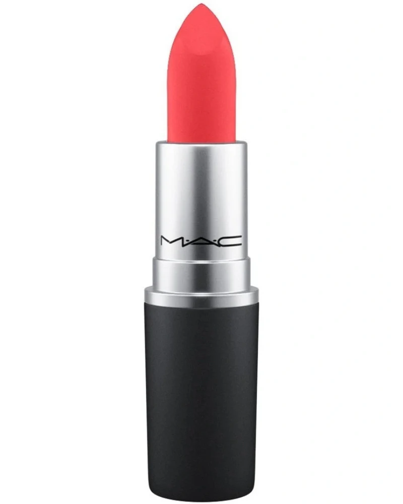 MAC POWDER KISS SHEERMATTE LIPSTICK - MANDARIN O