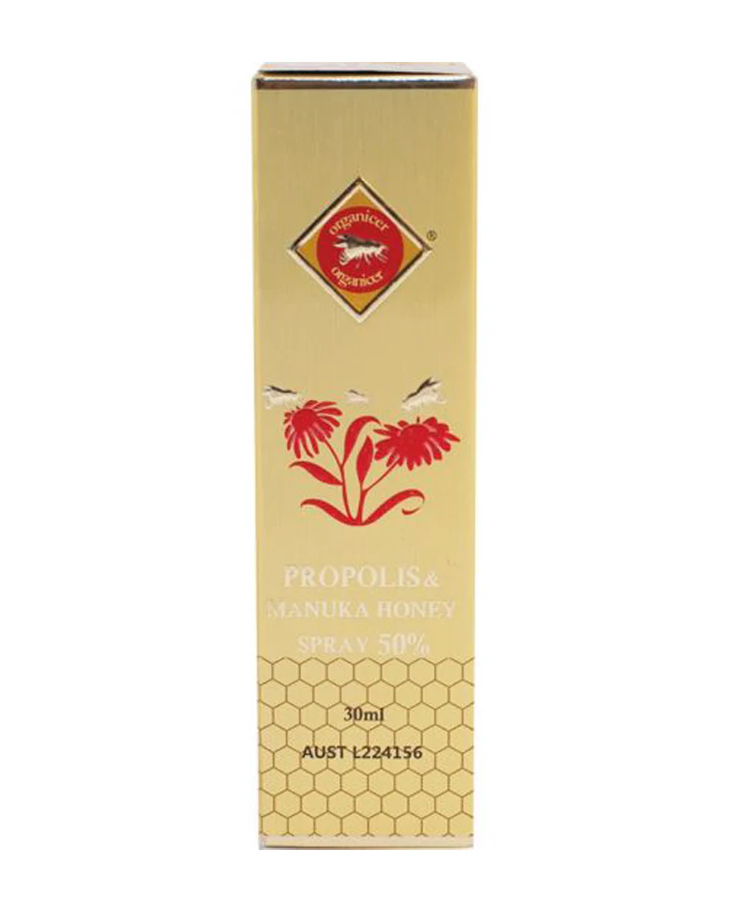 Propolis &amp; Manuka Honey Spray 50% Gift Pack 6x30ml - Image 2