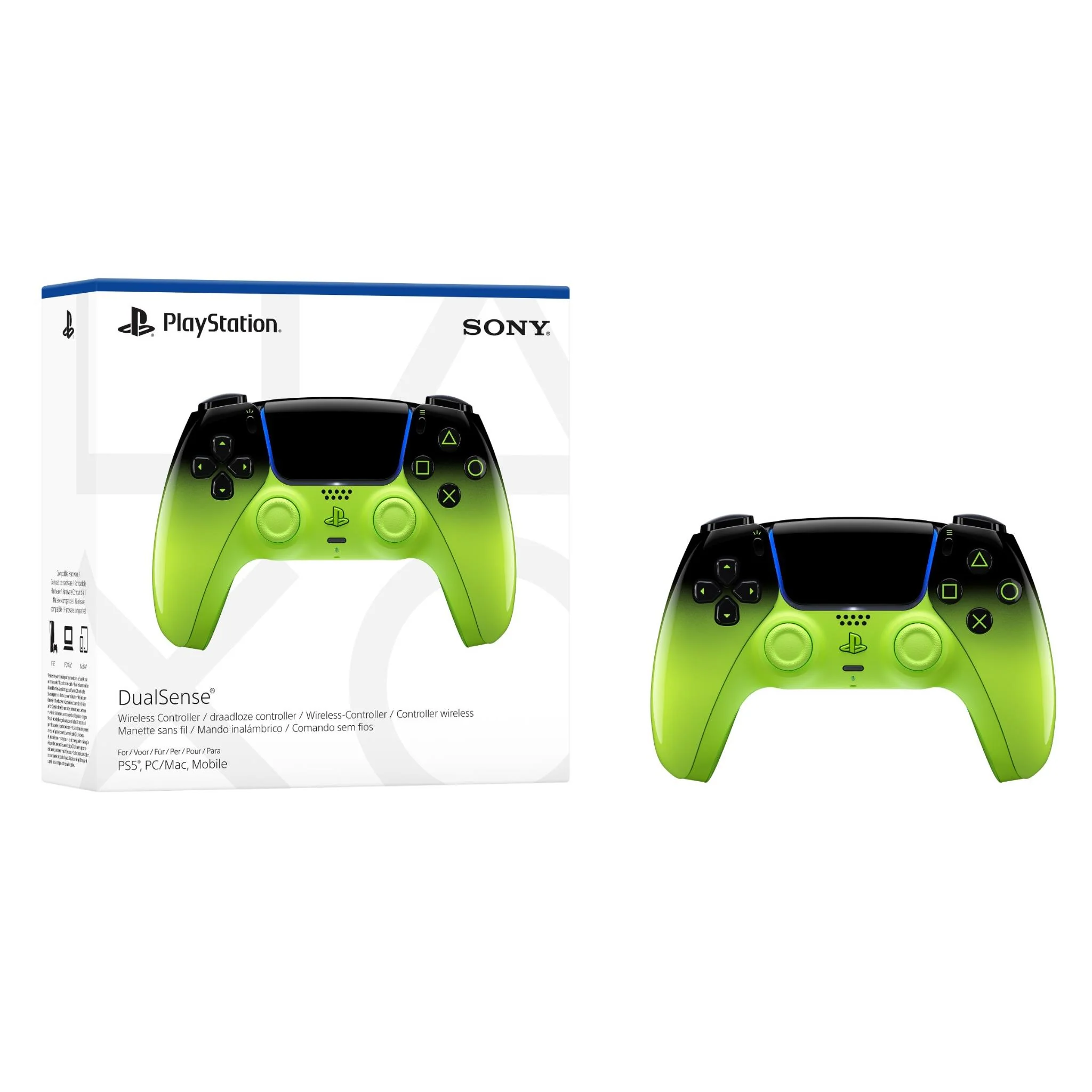 PS5 PlayStation 5 DualSense Wireless Controller Remix Green - Image 7