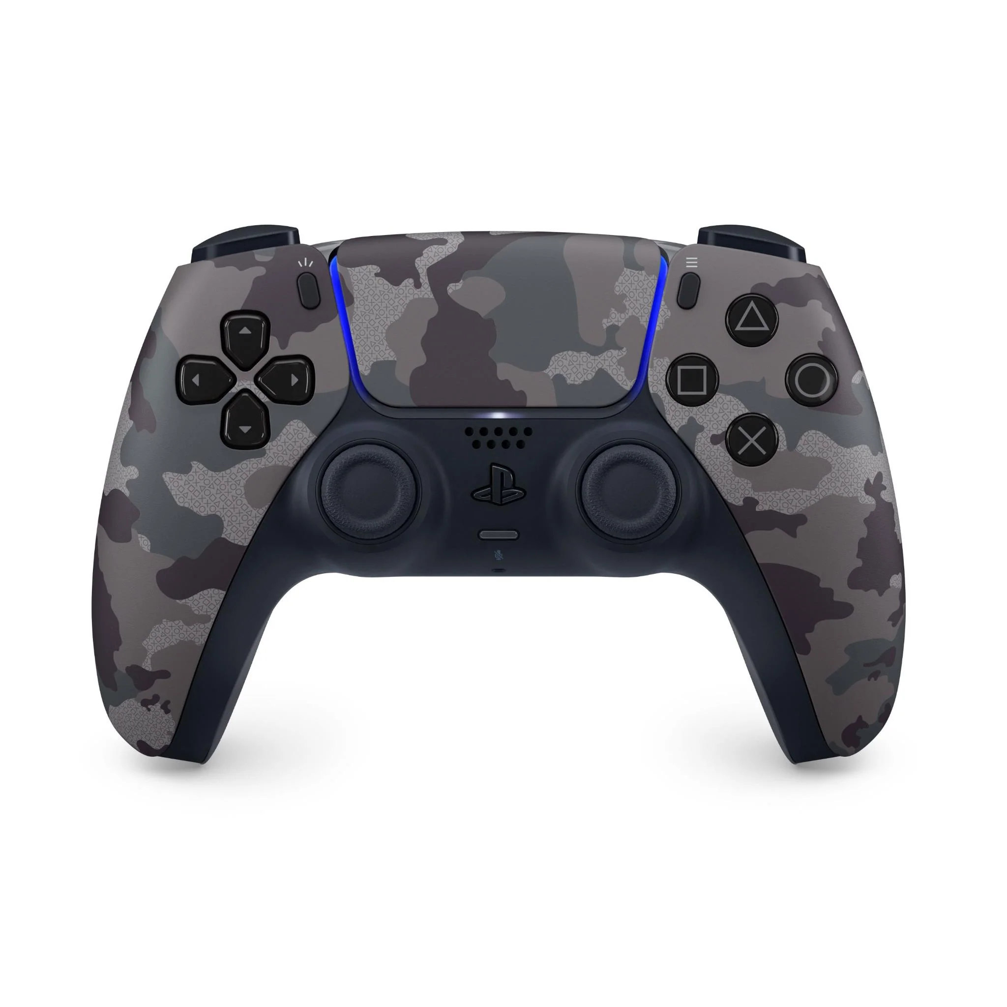 PS5 PlayStation 5 DualSense Wireless Controller Gray Camouflage