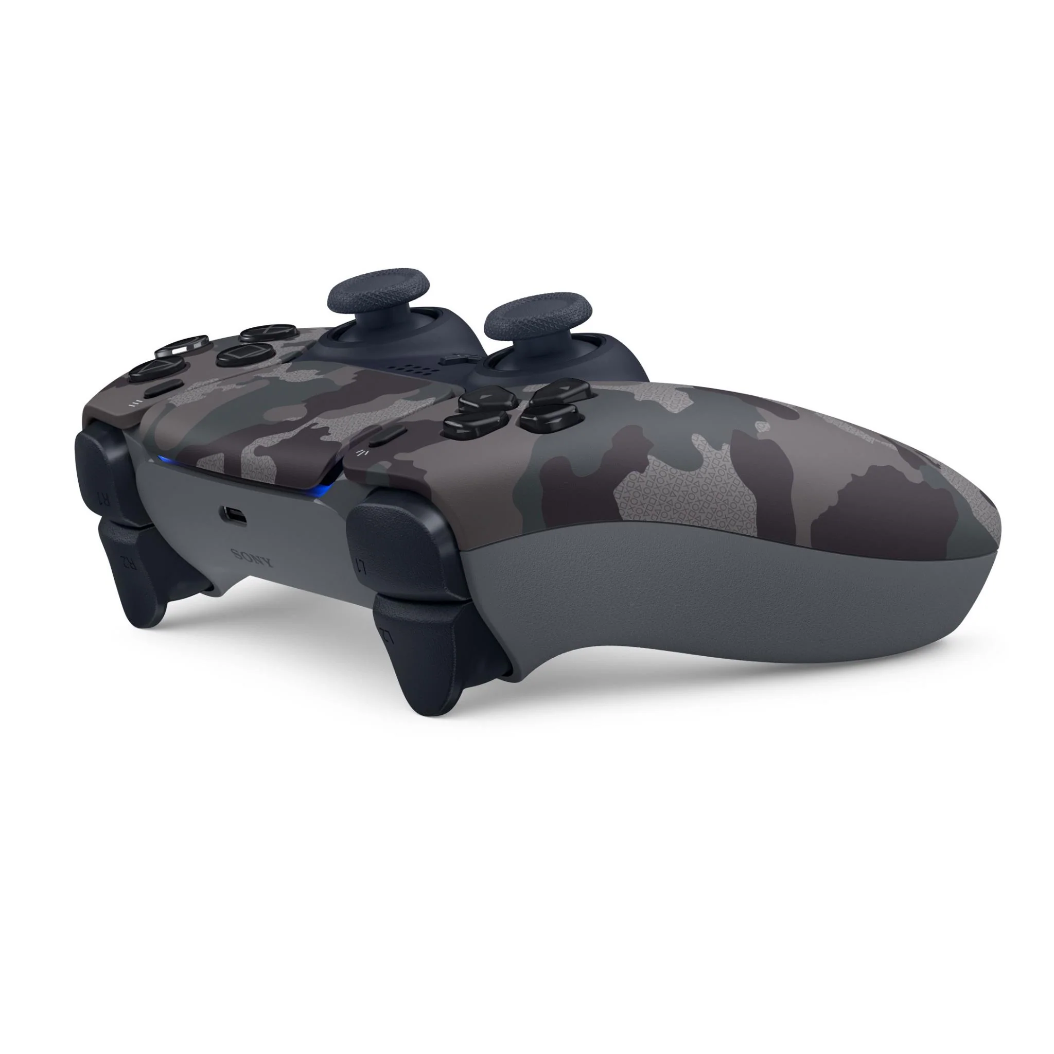 PS5 PlayStation 5 DualSense Wireless Controller Gray Camouflage - Image 3