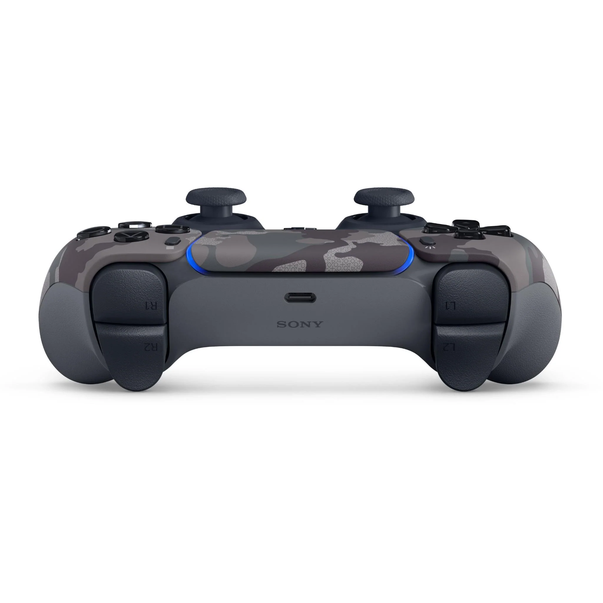 PS5 PlayStation 5 DualSense Wireless Controller Gray Camouflage - Image 4