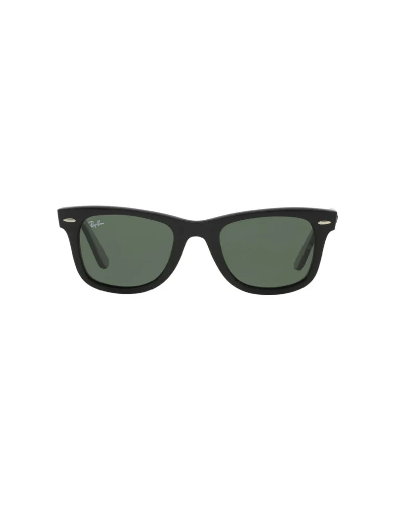 RAY-BAN Original Wayfarer RB2140 901 BLACK/CRYSTAL GREEN - Image 3