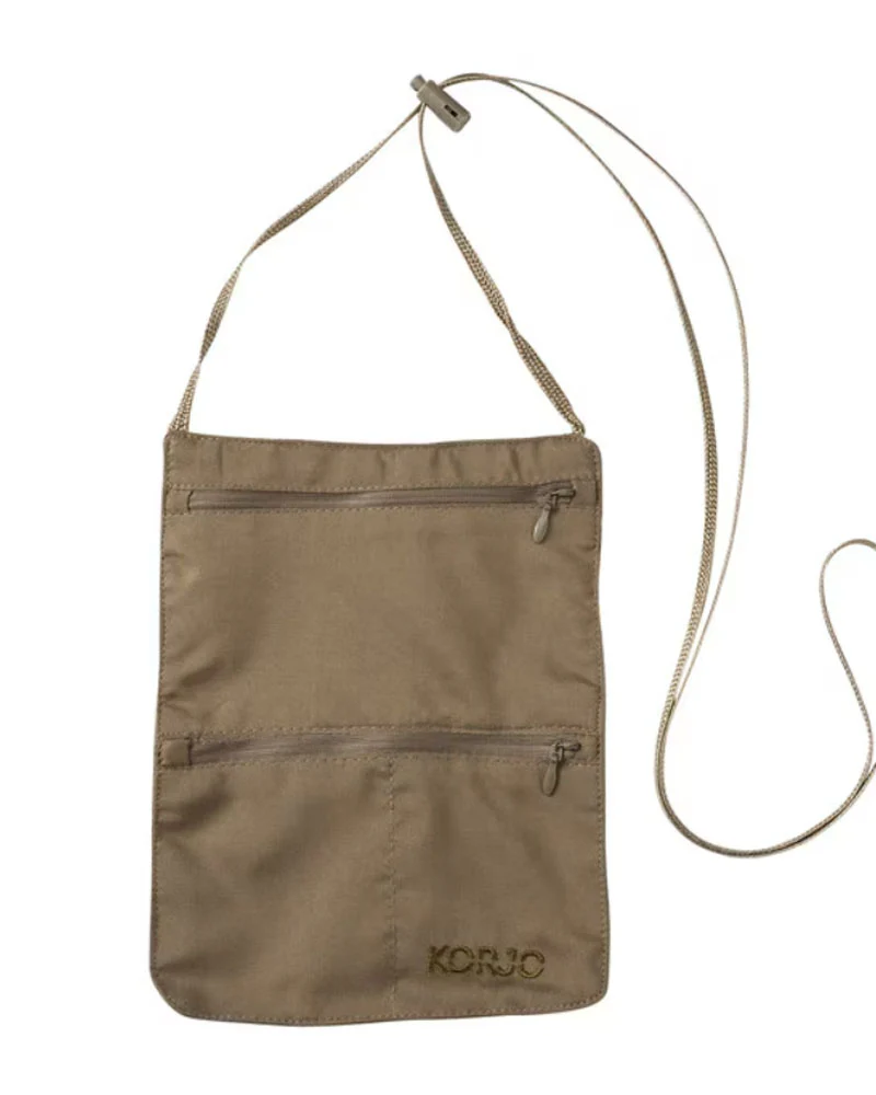 Korjo RFID Passport Wallet Travel Security Money Pouch - Travel Accessories - Image 2