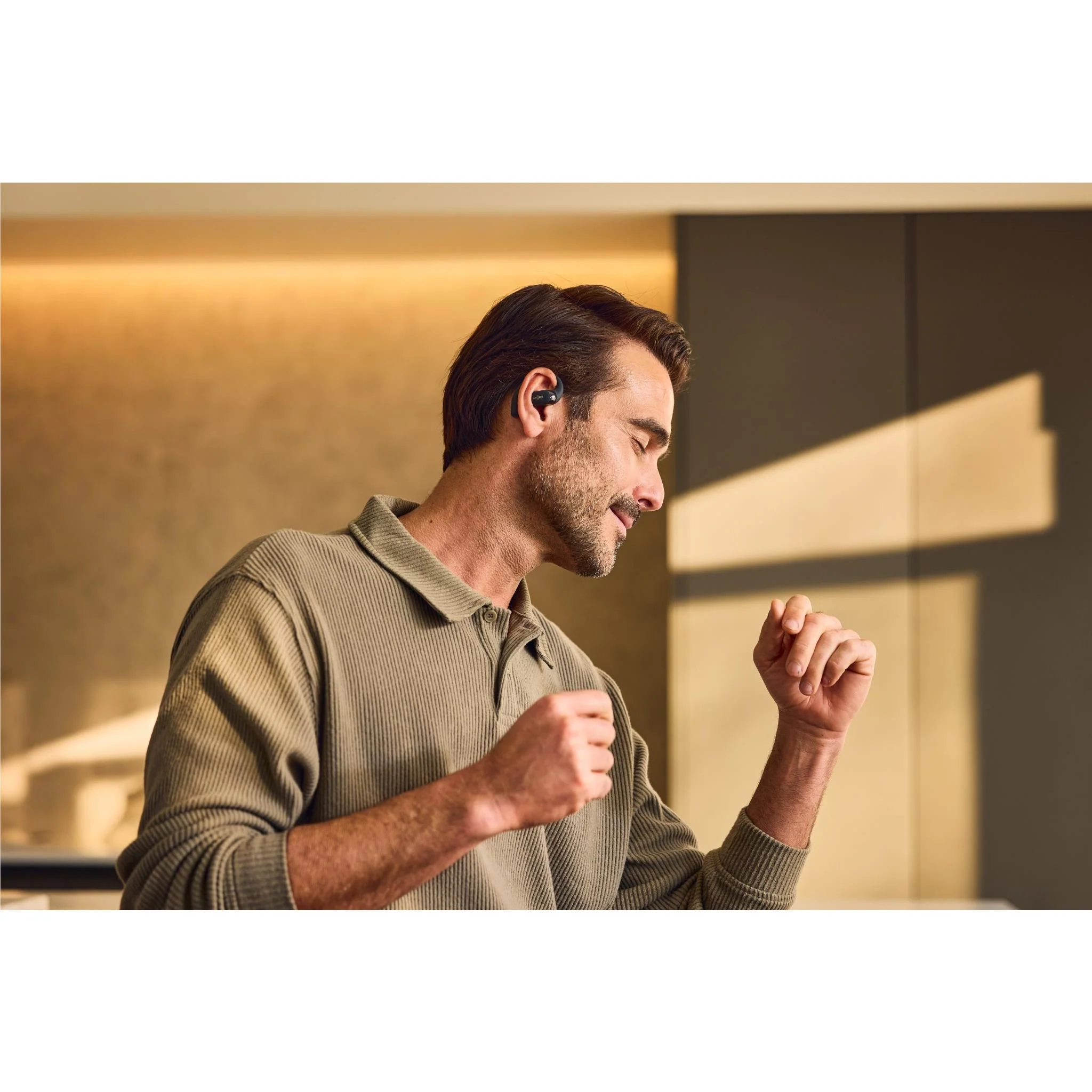 Shokz  OpenFit 2+ Open-Ear TWS Earbuds (Black) - Image 11