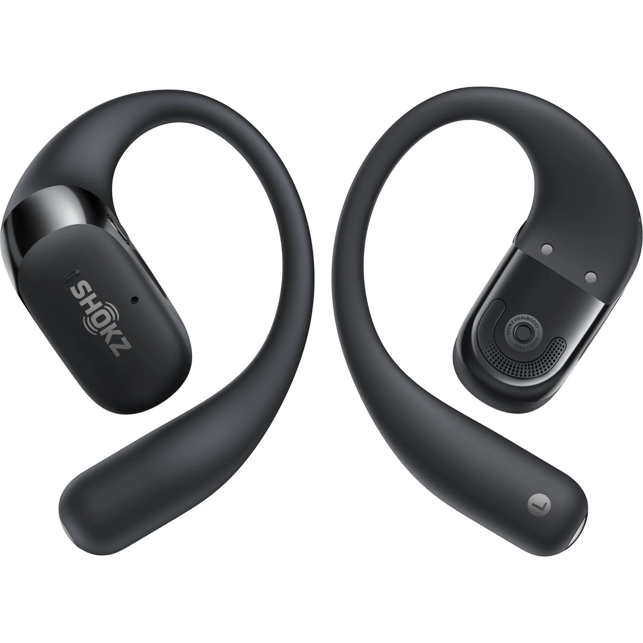 Shokz  OpenFit 2+ Open-Ear TWS Earbuds (Black) - Image 3