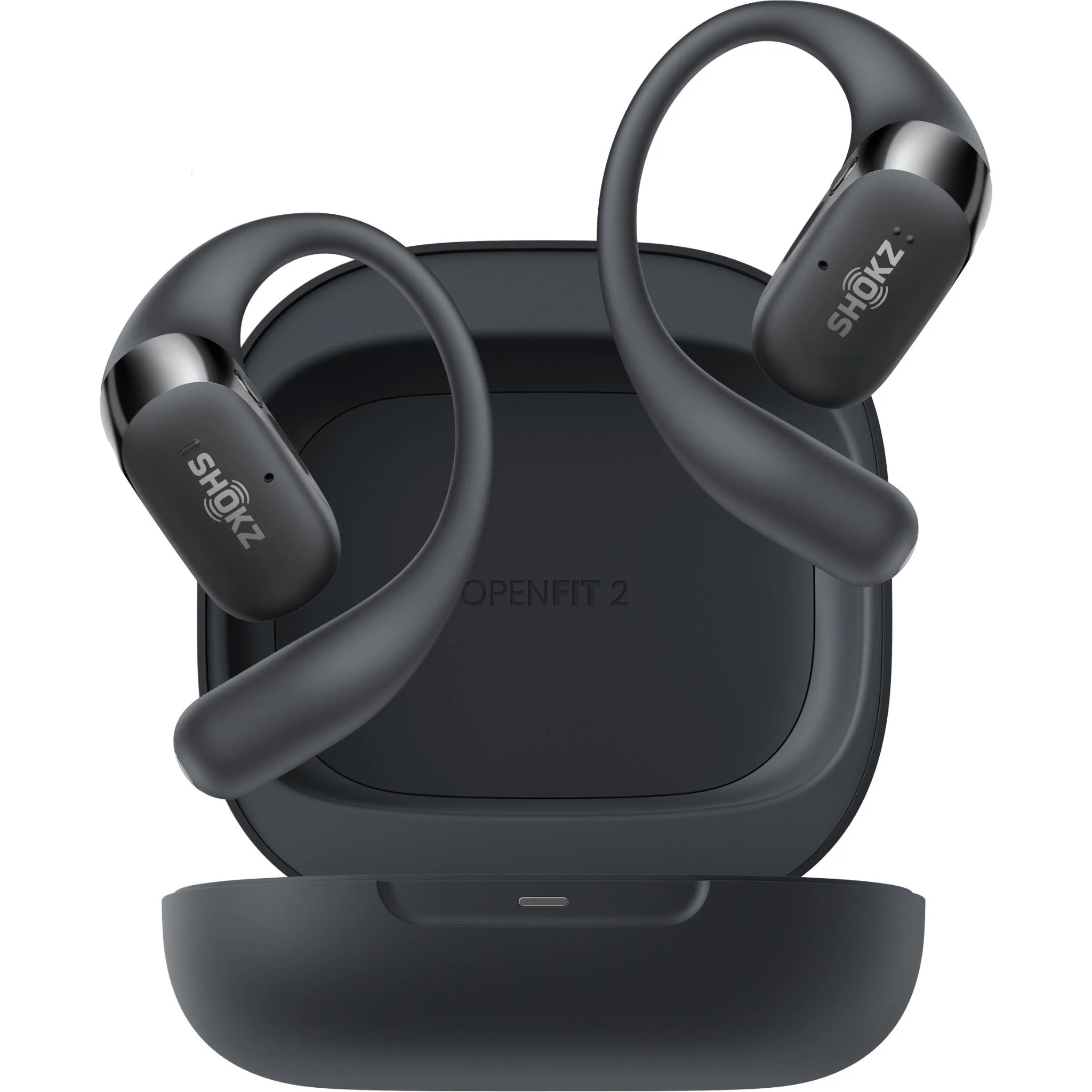 Shokz  OpenFit 2+ Open-Ear TWS Earbuds (Black) - Image 6