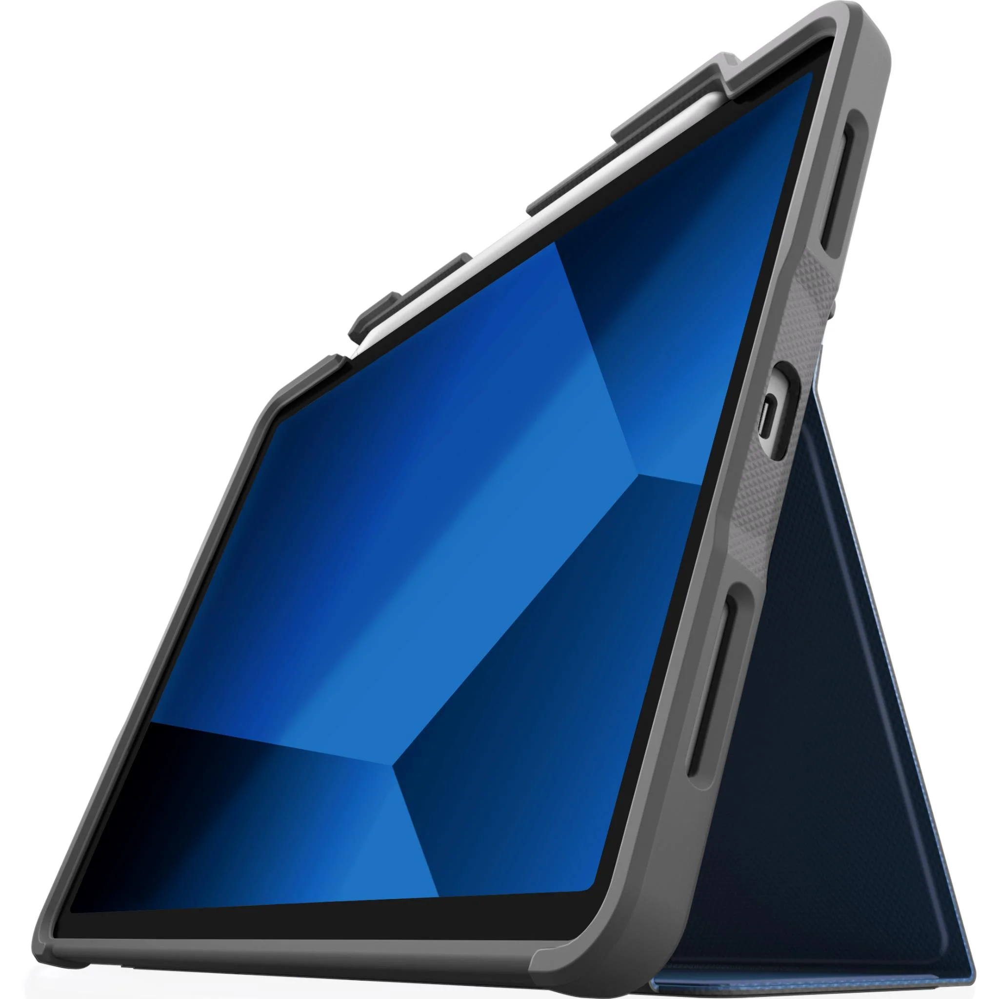 STM Dux Plus Case for iPad Air M3/M2/5th/4th Gen (Blue)