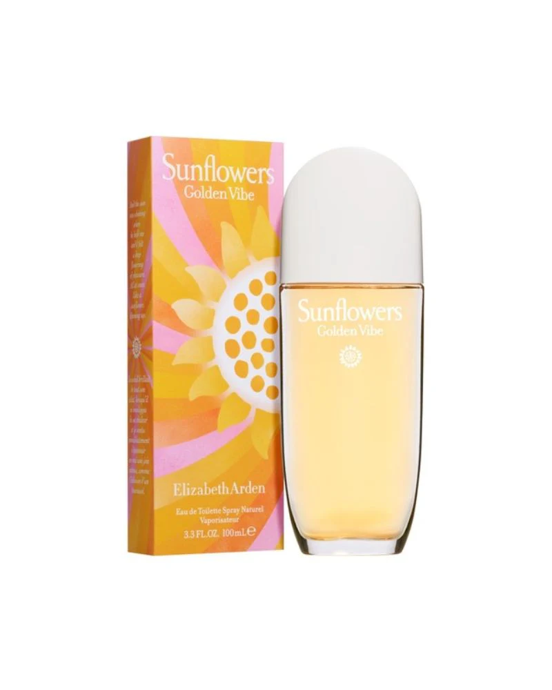 Elizabeth Arden Sunflowers Golden Vibe EDT Spray 100ml - Image 2