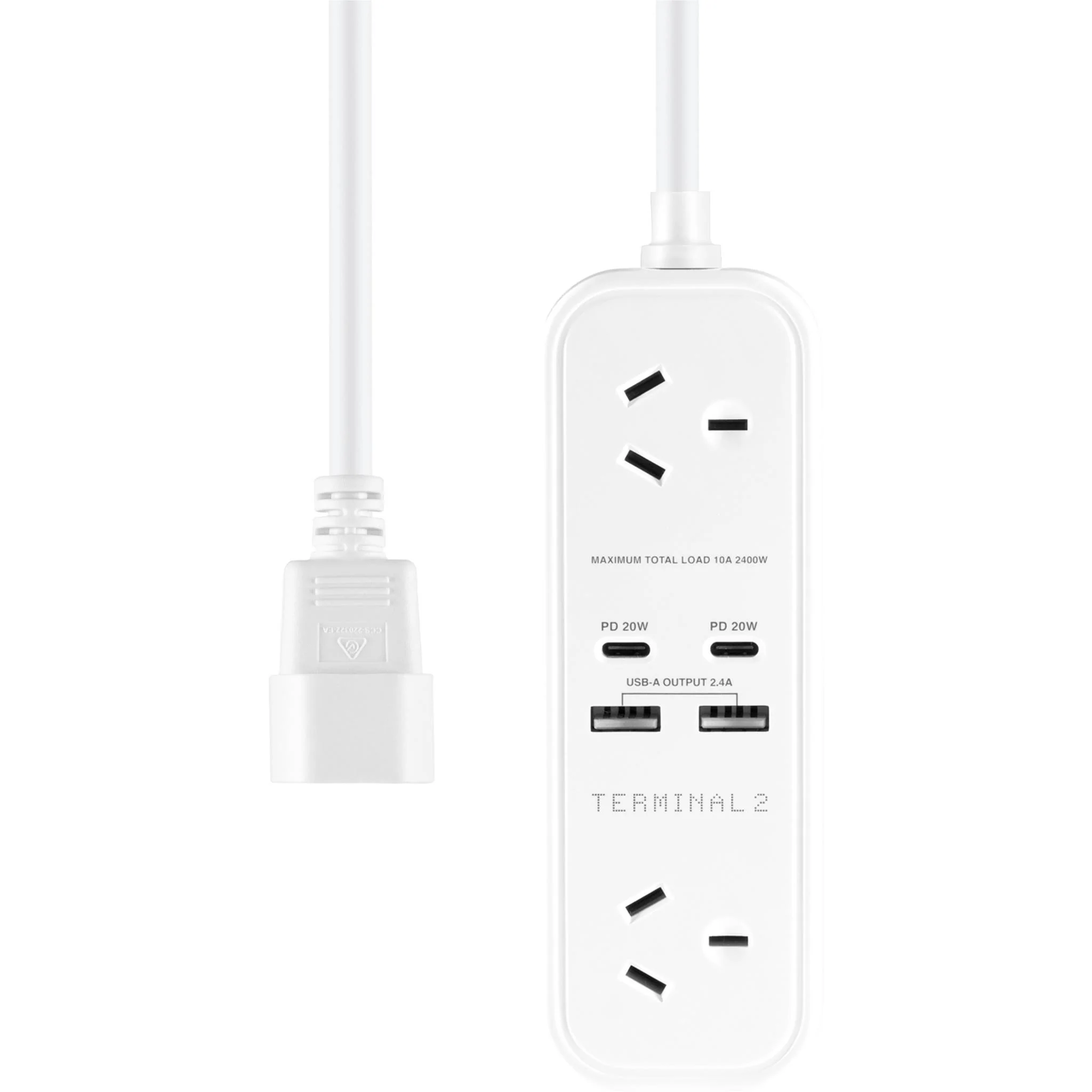 Terminal 2 Universal Portable Power Kit 4 USB PD 20W 1.5m - Image 2