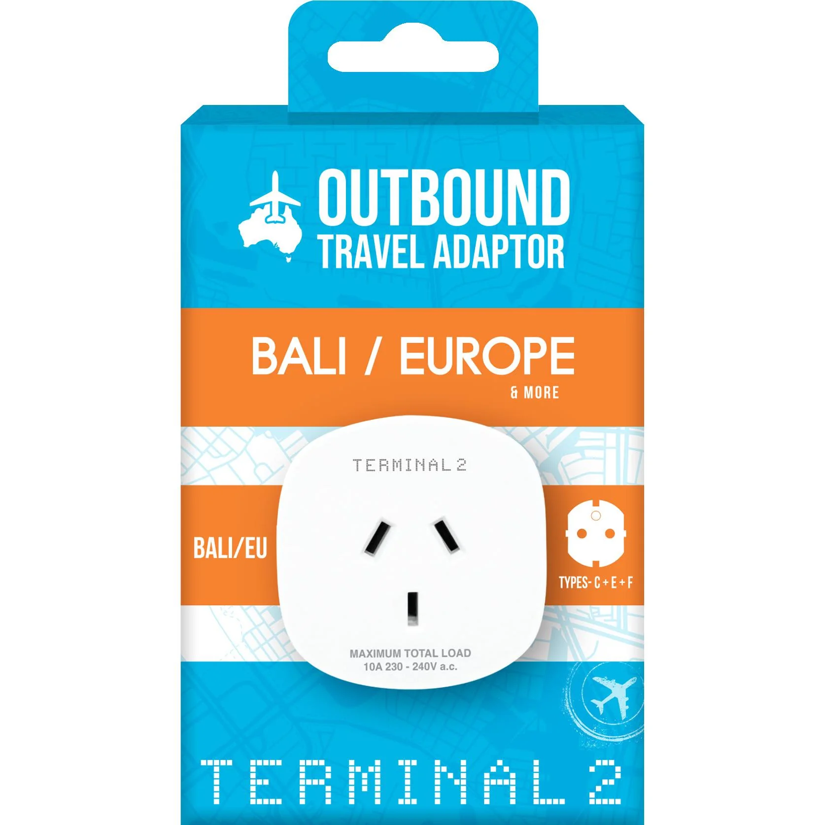 Terminal 2 Travel Adaptor (Europe) V2 - Image 2