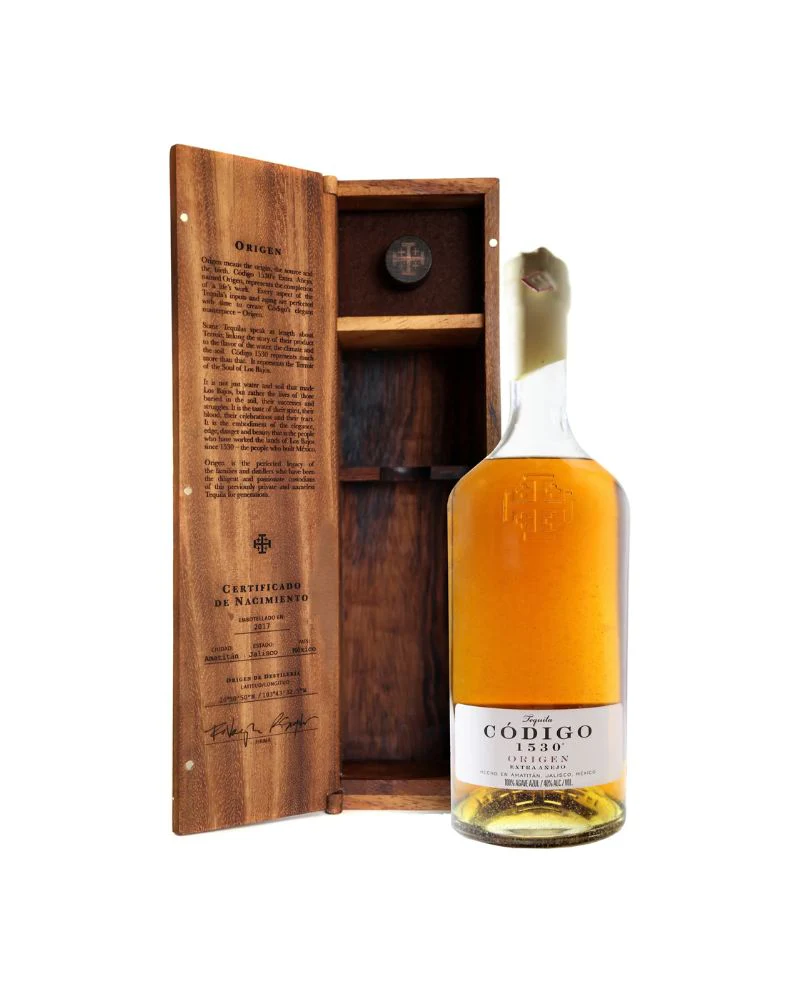 Tequila Origen Extra Anejo 750ml - Image 2