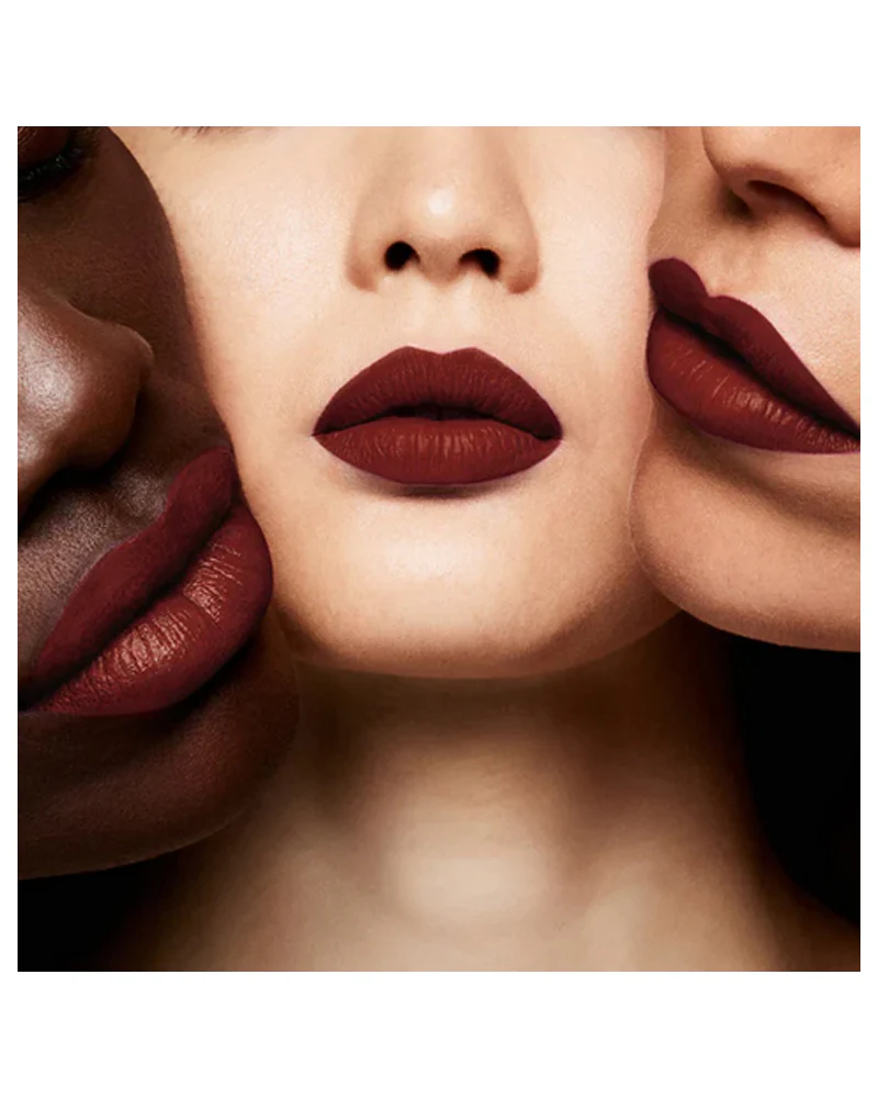Tom Ford Liquid Lip Luxe Matte - 127 Temptress (raspberry red) 0.20 oz / 6 ml - Image 3
