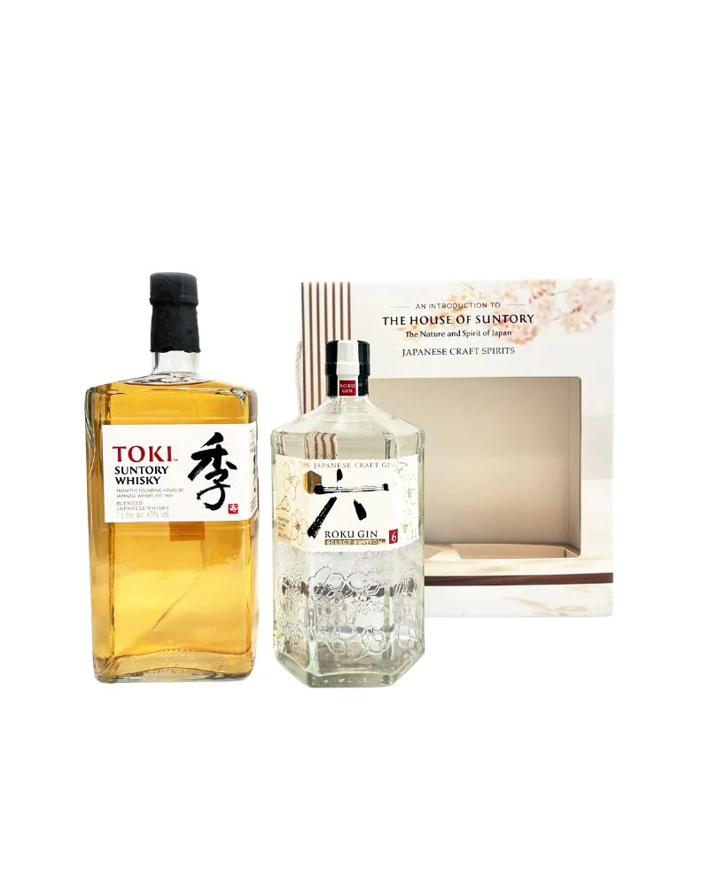 Toki Japanese Whisky &amp; Roku Japanese Gin Twin Pack 2 X 1l - Image 2