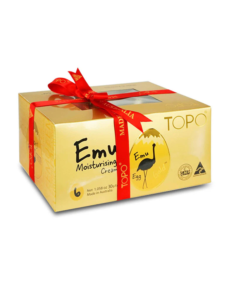 Topo Emu Gold Egg Cream - 6 Pack