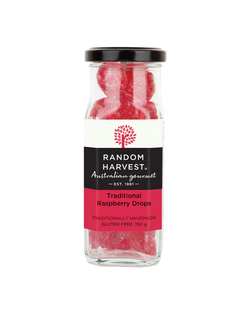 Traditional Raspberry Drops 170g