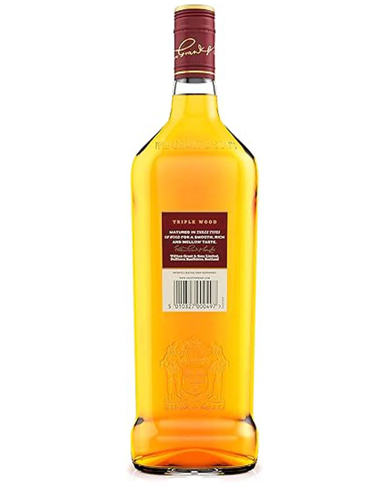 Grants Triple Wood Blended Scotch Whisky 1L - Image 2