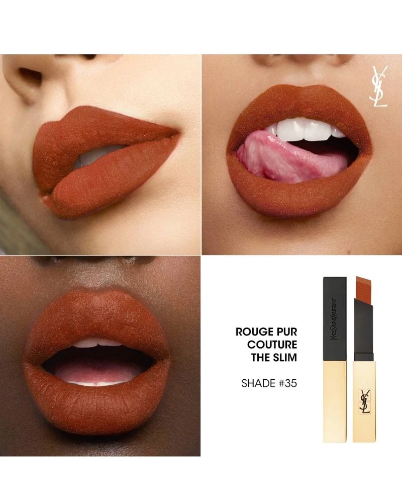 YSL the Slim Matte 35- Loud brown Maplefresh - Image 2