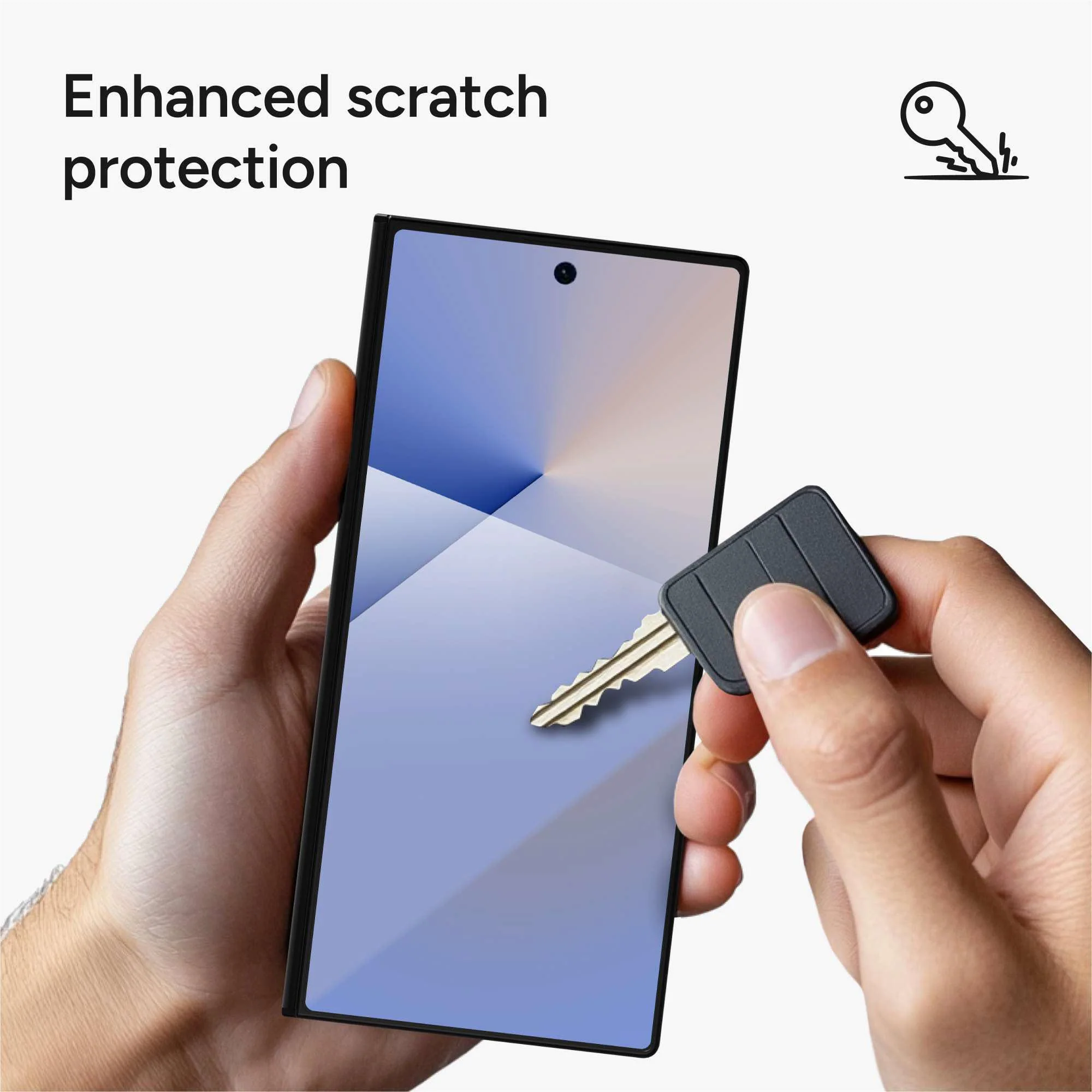 ZAGG InvisibleShield Glass Elite Cover Screen Protector for Galaxy Z Fold7 - Image 6
