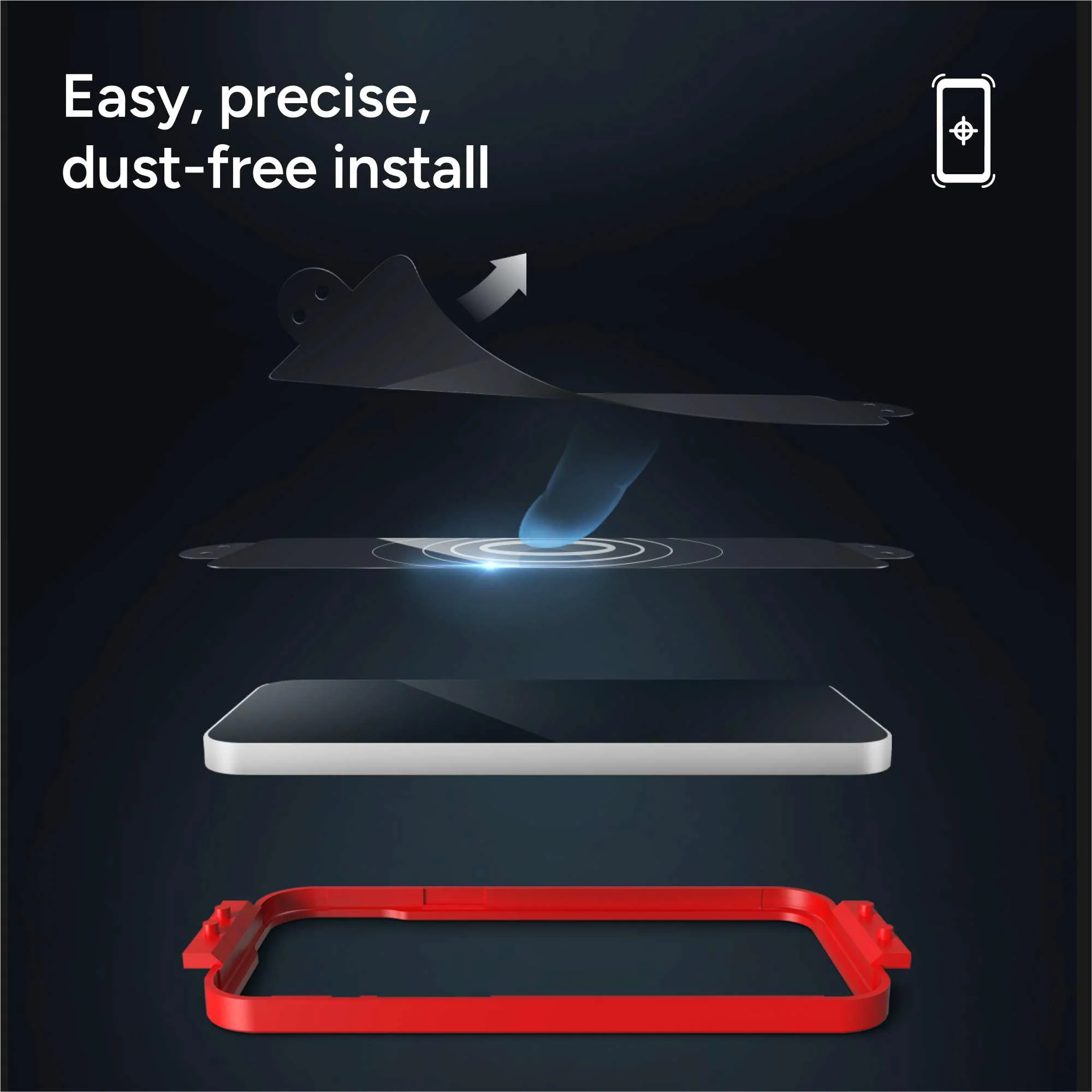ZAGG InvisibleShield Glass Elite Cover Screen Protector for Galaxy Z Fold7 - Image 7